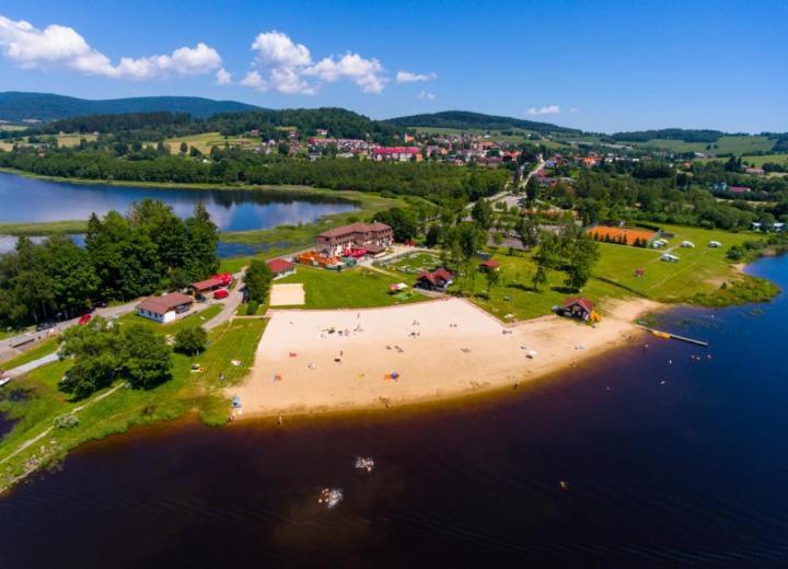 Chata Pod Houbovym Vrchem Horní Planá Esterno foto